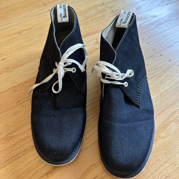 Dr Martens Nixon Boot - Dark Blue Denim - Size 12 - Picture 6 of 6